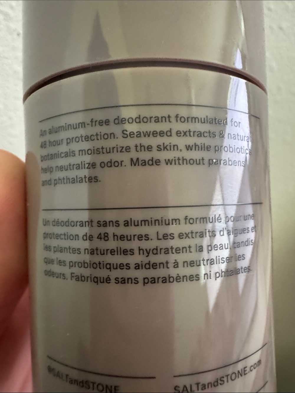 Salt & Stone Black Rose & Oud Deodorant — NWT - Picture 5 of 8